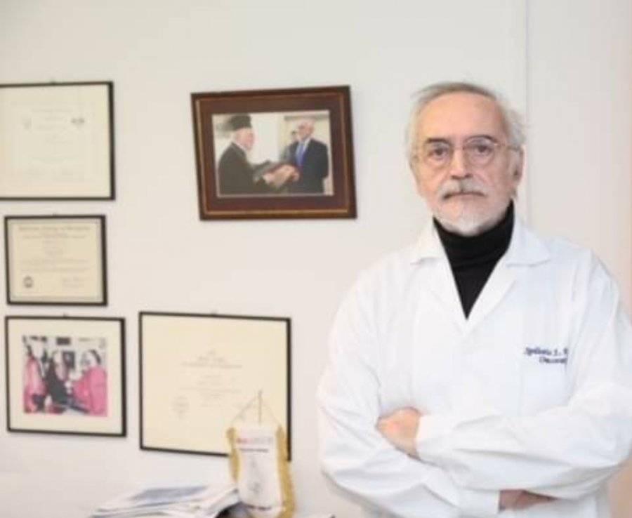 Ο χειρουργός ογκολόγος Ιωάννης Σπηλιώτης εισηγητής στην εκδήλωση «Πολιτισμός και Πανδημία»..