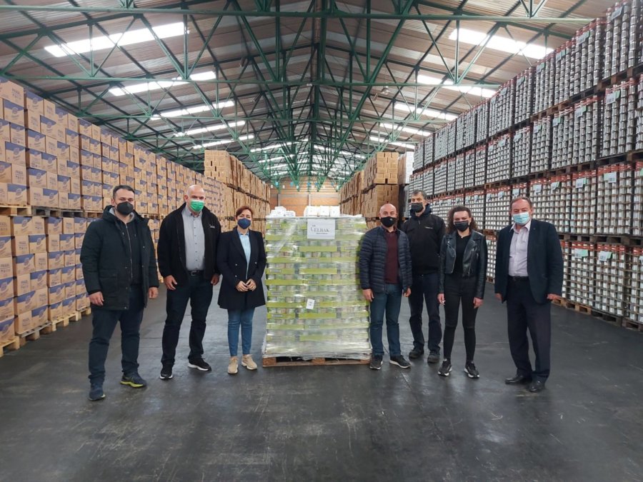 Γενναία προσφορά από την ΕΛΒΑΚ στο Κοινωνικό Παντοπωλείο του Δ. Λαρισαίων