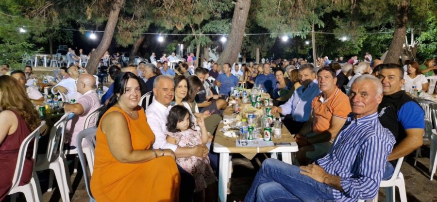 Στον ετήσιο χορό του Πολιτιστικού Συλλόγου Ευαγγελισμού  ο Δήμαρχος Τεμπών Γεώργιος Μανώλης