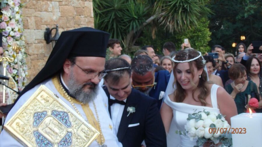 Παντρεύτηκε η κόρη του Χρήστου Κέλλα – Λαμπερός γάμος , εκλεκτοί καλεσμένοι (φωτ.)