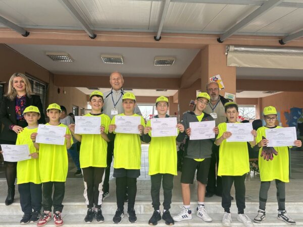 Συμμετοχή μαθητών του δημοτικού σχολείου Γόννων σε αγώνες χειροσφαίρισης