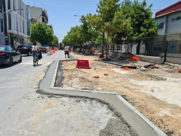 Λάρισα: Ξεκινούν εργασίες σε νέο τμήμα της οδού Ανθίμου Γαζή