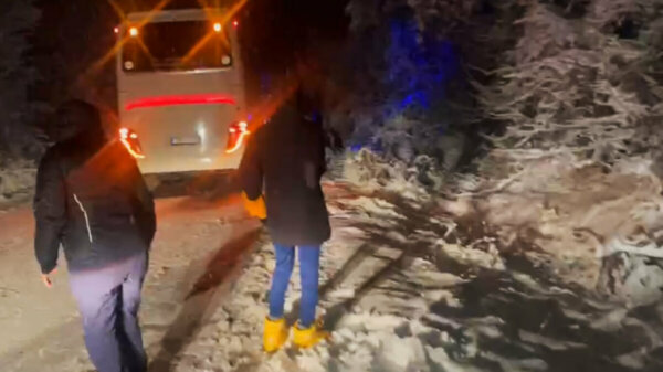 Τρομακτικό ατύχημα στην Κωνσταντινούπολη: Αυτοκίνητο γλίστρησε στο χιόνι παρασύροντας παιδιά