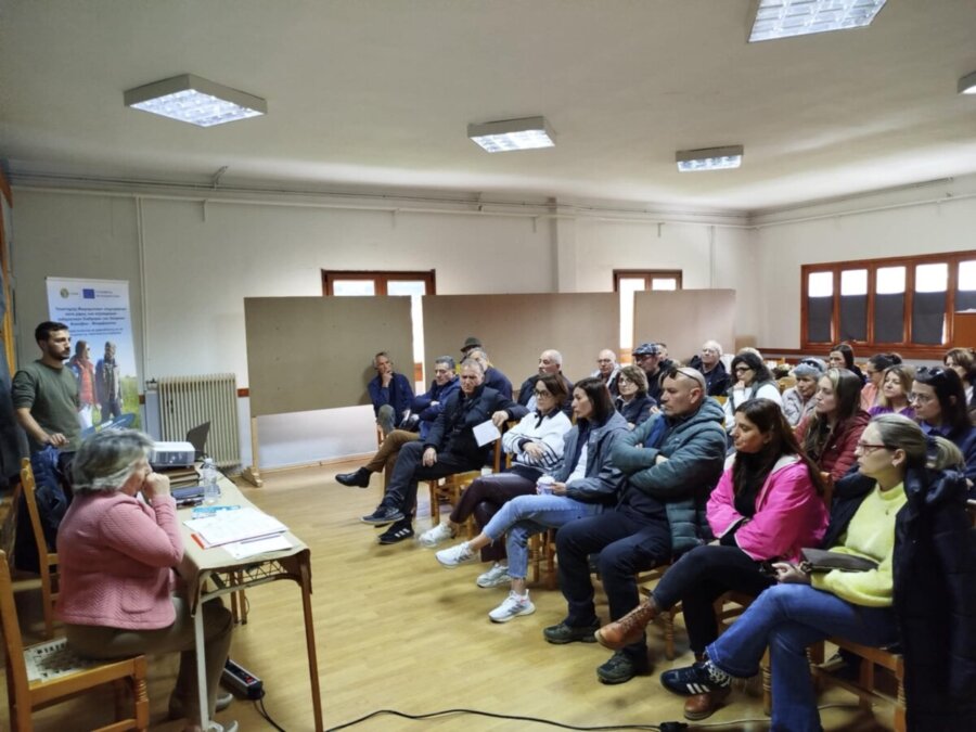 Παρουσιάστηκε το ευρωπαϊκό έργο DETOUR στην Καρυά Ελασσόνας