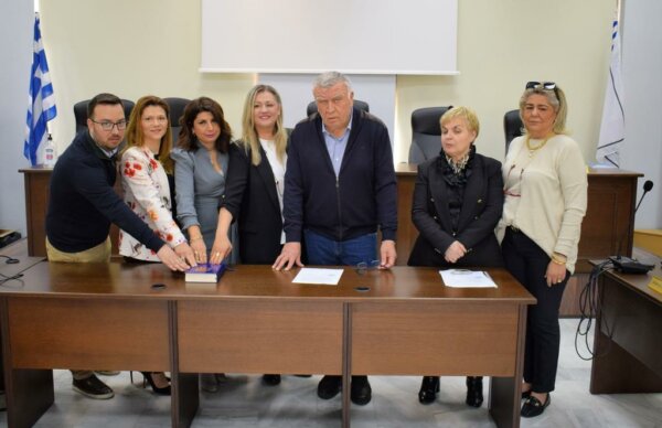 Ορκωμοσία τεσσάρων νέων υπαλλήλων στον Δήμο Κιλελέρ