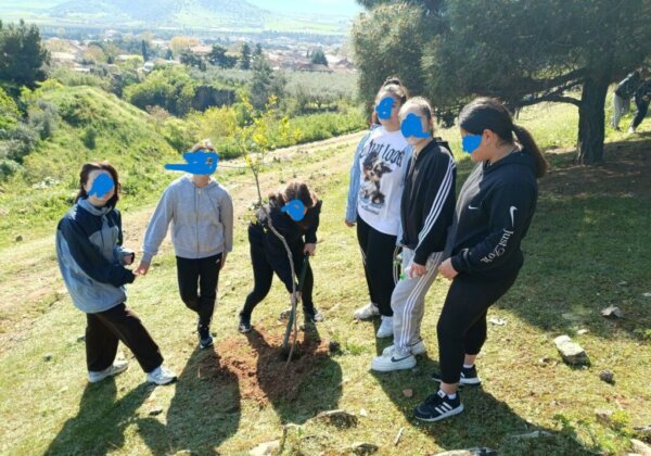 Περιβαλλοντική δράσης δενδροφύτευσης στο Μακρυχώρι του Δήμου Τεμπών