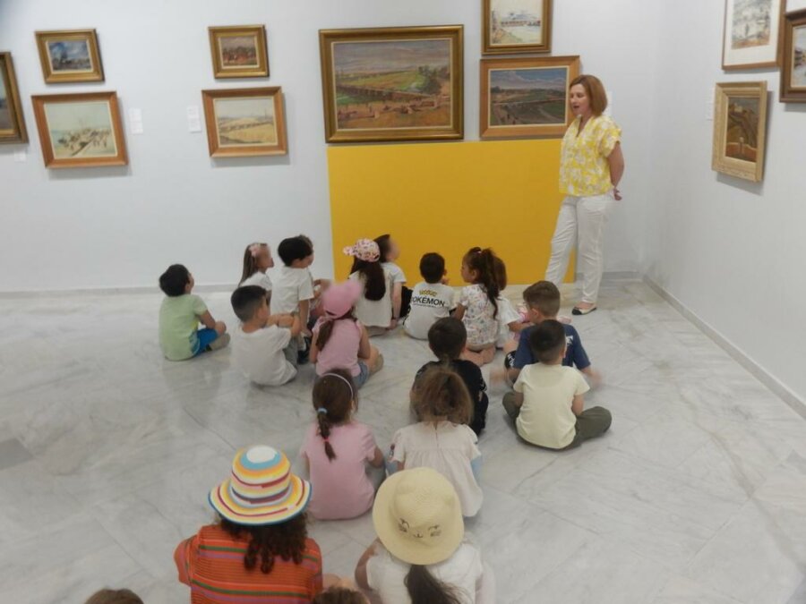 Το μάθημα των Εικαστικών στη Δημοτική Πινακοθήκη Λάρισας