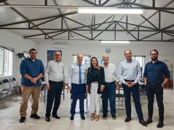 Συνάντηση της Διοίκησης της Α’ ΒΙ.ΠΕ. Βόλου με τον Υφυπουργό Ανάπτυξης Λ. Τσαβδαρίδη