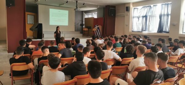 Δράση ενημέρωσης Αγωγής Υγείας για τους μαθητές του Γυμνασίου Αμπελώνα