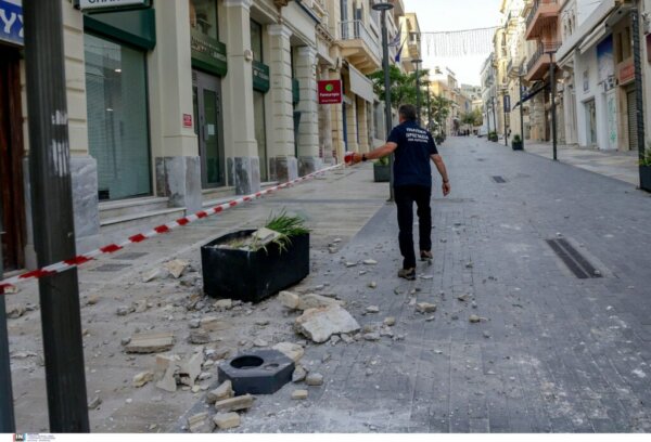 Σεισμός στην Κρήτη: Μικρές ζημιές και κατολισθήσεις από τα 6,1 Ρίχτερ – Κανονικά θα λειτουργήσουν τα σχολεία