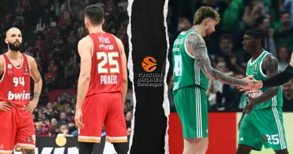 Στον μικρό τελικό της Euroleague αύριο Ολυμπιακός – Παναθηναϊκός