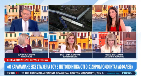 Ε. Λιακούλη στο MEGA για πρόταση ΝΔ: «Ένα πρωτοφανές και εξωφρενικό, νομικό κατασκεύασμα!»
