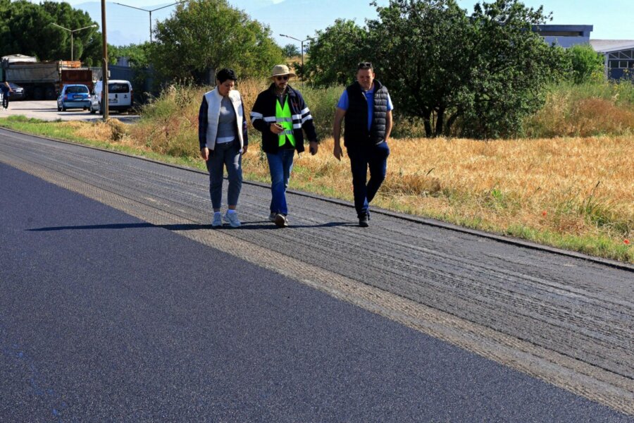 Aυτοψία Γαλλιού στα εν εξελίξει οδικά έργα στους δήμους Κιλελέρ-Τυρνάβου