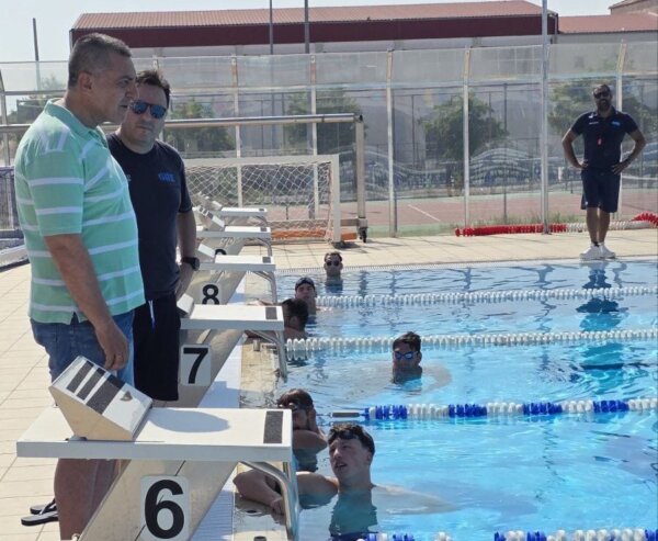 Στο κολυμβητήριο Νέας Πολιτείας προετοιμάζεται η εθνική πόλο
