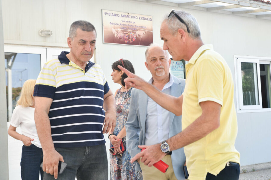 1ο Ειδικό Δημοτικό Σχολείο Λάρισας: Δέσμευση Κουρέτα για άμεσες παρεμβάσεις και νέες δομές στήριξης