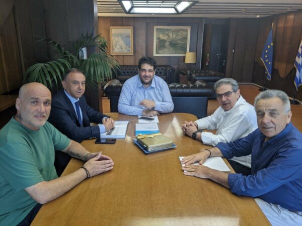 Αναπτυξιακά ζητήματα της επαρχίας Φαρσάλων στην ατζέντα της συνάντησης του Θ. Λιβάνιου με Χ. Κέλλα και Μ. Εσκίογλου