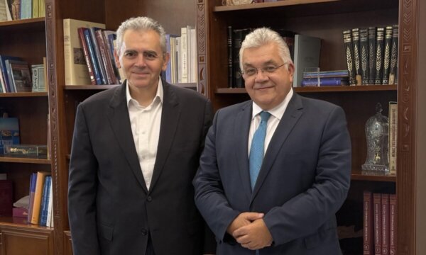 Μ. Χαρακόπουλος με Υφ. Παιδείας: Το Πανεπιστήμιο Θεσσαλίας κυψέλη γνώσης, αλλά και πόλος ανάπτυξης