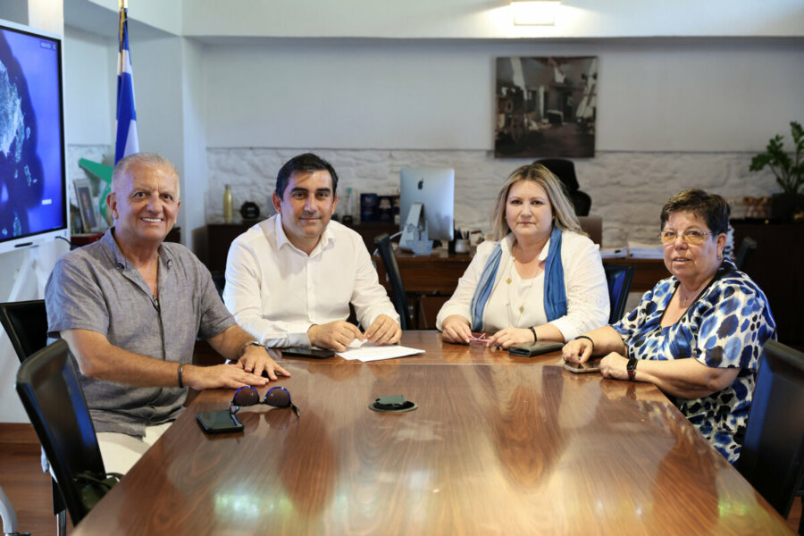 Συνάντηση της Αντιπεριφερειάρχη Τουρισμού Θεσσαλίας  με τον Δήμαρχο Σκιάθου για την ενίσχυση του τουρισμού κρουαζιέρας 