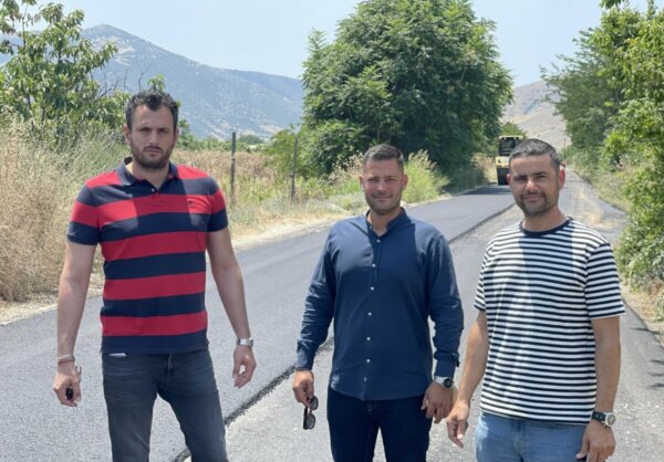 Ξεκίνησαν τα έργα αστικής οδοποιίας – Πυρετωδώς εργάζονται τα συνεργεία στο Ανάχωμα Τυρνάβου