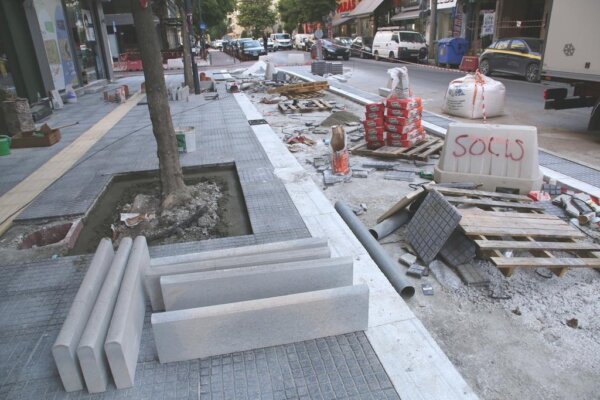 Εκκίνηση εργασιών σε νέο τμήμα της Ανθίμου Γαζή – Σε ισχύ κυκλοφοριακές ρυθμίσεις