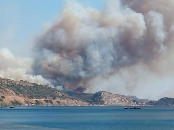 Φωτιά στο Λάχιο Λακωνίας – Μήνυμα του 112 για απομάκρυνση προς Νεάπολη – Ενισχύονται οι δυνάμεις