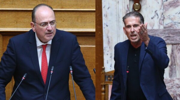 Άγρια αντιπαράθεση Λαζαρίδη – Καραναστάση: «Μονίμως απόντας» – «Με έγλειφε όταν μπήκα στη Βουλή»
