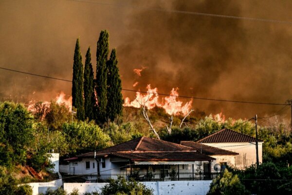 Φωτιά τώρα στην Αρχαία Ολυμπία: Δύσκολη νύχτα στο Χελιδόνι – Μάχη με φλόγες και ανέμους, νέο μήνυμα του «112»