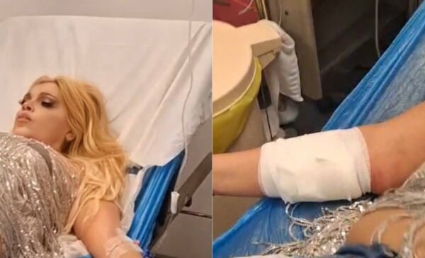 Στο νοσοκομείο με ορούς και επιδέσμους η Σαμπρίνα – Τι συνέβη