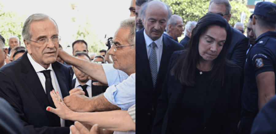 Το τελευταίο «αντίο» στη Λένα Σαμαρά – Βαθιά οδύνη στην κηδεία της