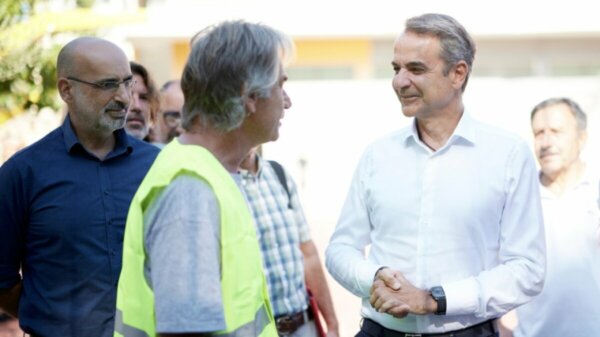 Κυριάκος Μητσοτάκης στο 3ο Γυμνάσιο Ζωγράφου: «Τα δημόσια σχολεία μας αλλάζουν όψη»