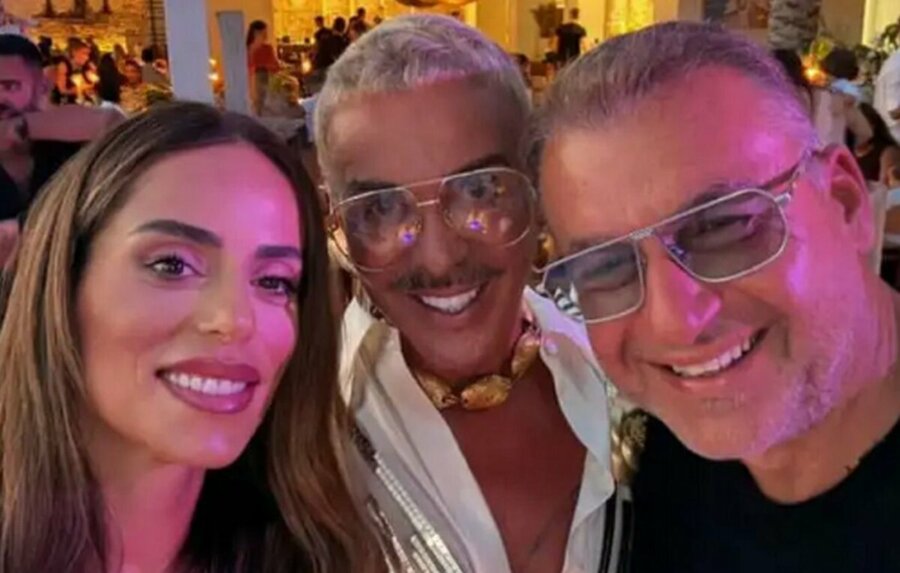 Γιώργος Λιάγκας – Μαρία Αντωνά: Η πρώτη κοινή selfie από τη Μύκονο