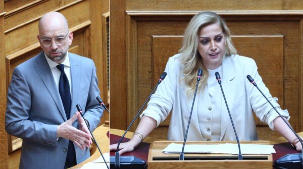 Ένταση Χρηστίδου – Μπάρκα στη Βουλή: «Αν ξαναγελάσεις την ώρα που μιλάω, θα σου σπάσω τα μούτρα»