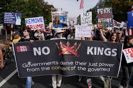 “No Kings”: Εκατομμύρια Αμερικανοί διαδηλώνουν κατά της κυβέρνησης Τραμπ