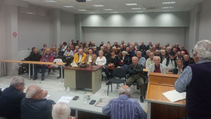 Στις 12 Νοέμβρη στη Λάρισα το πανθεσσαλικό συλλαλητήριο διαμαρτυρίας των συνταξιούχων