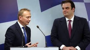 Συνάντηση Πιερρακάκη – Σεράφιν: Η Ελλάδα πιστεύει σε μια Ευρώπη που εμπνέει εμπιστοσύνη και σταθερότητα