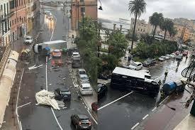 Ιταλία: Κύμα σφοδρής κακοκαιρίας «χτυπά» την ευρύτερη περιοχή της Γένοβας