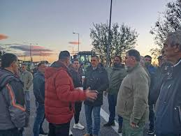 Στο μπλόκο της Νίκαιας και στο πλευρό των αγροτών ο Δημήτρης Κουρέτας