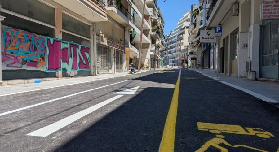 Δήμος Λαρισαίων: Εργασίες σε νέο τμήμα της Ταγματάρχου Βελισσαρίου – Tι ισχύει