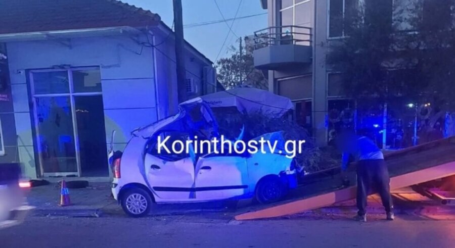 Βραχάτι: Αυτοκίνητο πέρασε στο αντίθετο ρεύμα και καρφώθηκε σε δέντρο – Νεκρός ο 48χρονος οδηγός