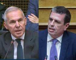 Ένταση στη Βουλή μεταξύ του υφυπ. Άμυνας Θ. Δαβάκη και του βουλευτή της ΝΔ Δημήτρη Καιρίδη
