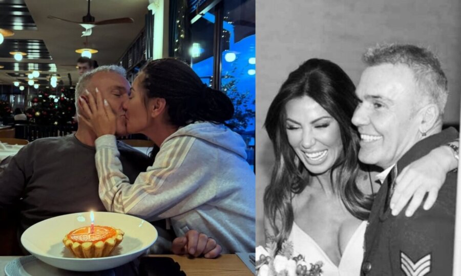 Ο Στέλιος Ρόκκος και η σύζυγός του γιόρτασαν οκτώ χρόνια γάμου: Σε λατρεύω, γράφει η Λελέ Γκόφα