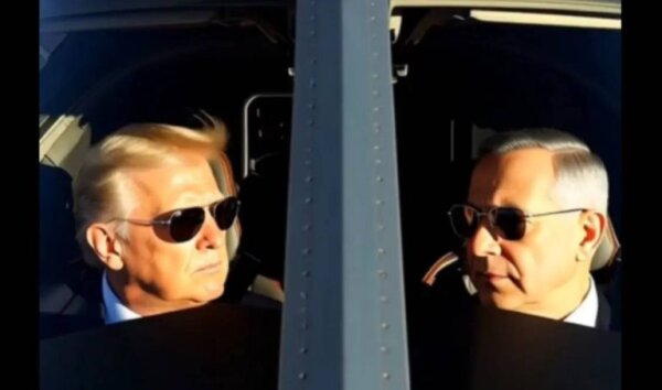 Συγκυβερνήτης σε βομβαρδιστικό Β-2 με τον Τραμπ ο Νετανιάχου: Το βίντεο AI με ξεκάθαρο μήνυμα προς το Ιράν