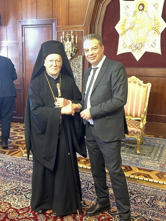 Στο Οικουμενικό Πατριαρχείο ο Δήμαρχος Ζαγοράς – Μουρεσίου, Κων. Καραγεωργίου