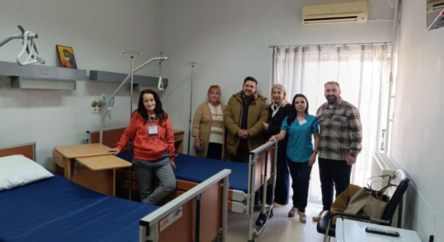 Nέα δωρεά στο ΓΝΛ από τον Σύλλογο Καρκινοπαθών