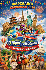 Ο γύρος του κόσμου με το Φαρσαλινό Καρναβάλι”