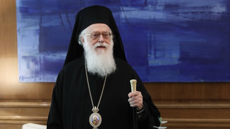 Μνημόσυνο για τον μακαριστό Αρχιεπίσκοπο Αλβανίας Αναστάσιο την Κυριακή