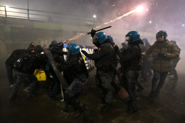 Μιλάνο: Επεισόδια μεταξύ διαδηλωτών και αστυνομίας κοντά στο Ολυμπιακό Χωριό