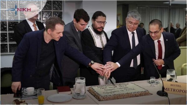 Κοπή της Αγιοβασιλόπιτας της ΝΙΚΗΣ στη Λάρισα