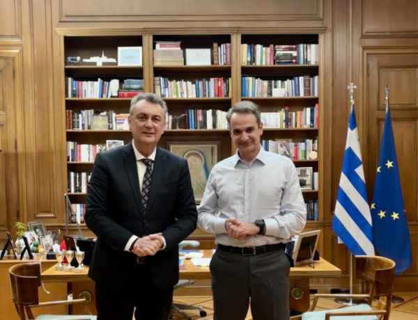 Συνάντηση Γιώργου Κωτσού – Κυριάκου Μητσοτάκη για την αναζωογόνηση της Υπαίθρου και την αναπτυξιακή επανεκκίνηση της Καρδίτσας