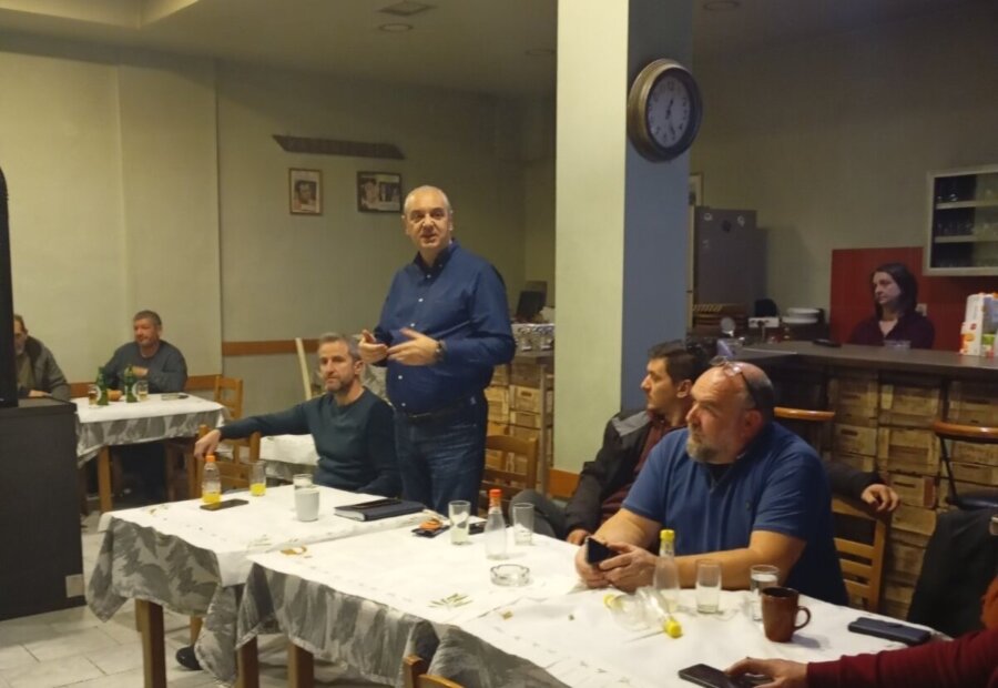 Tην κοινότητα Eυαγγελισμού επισκέφτηκε ο δήμαρχος Ελασσόνας